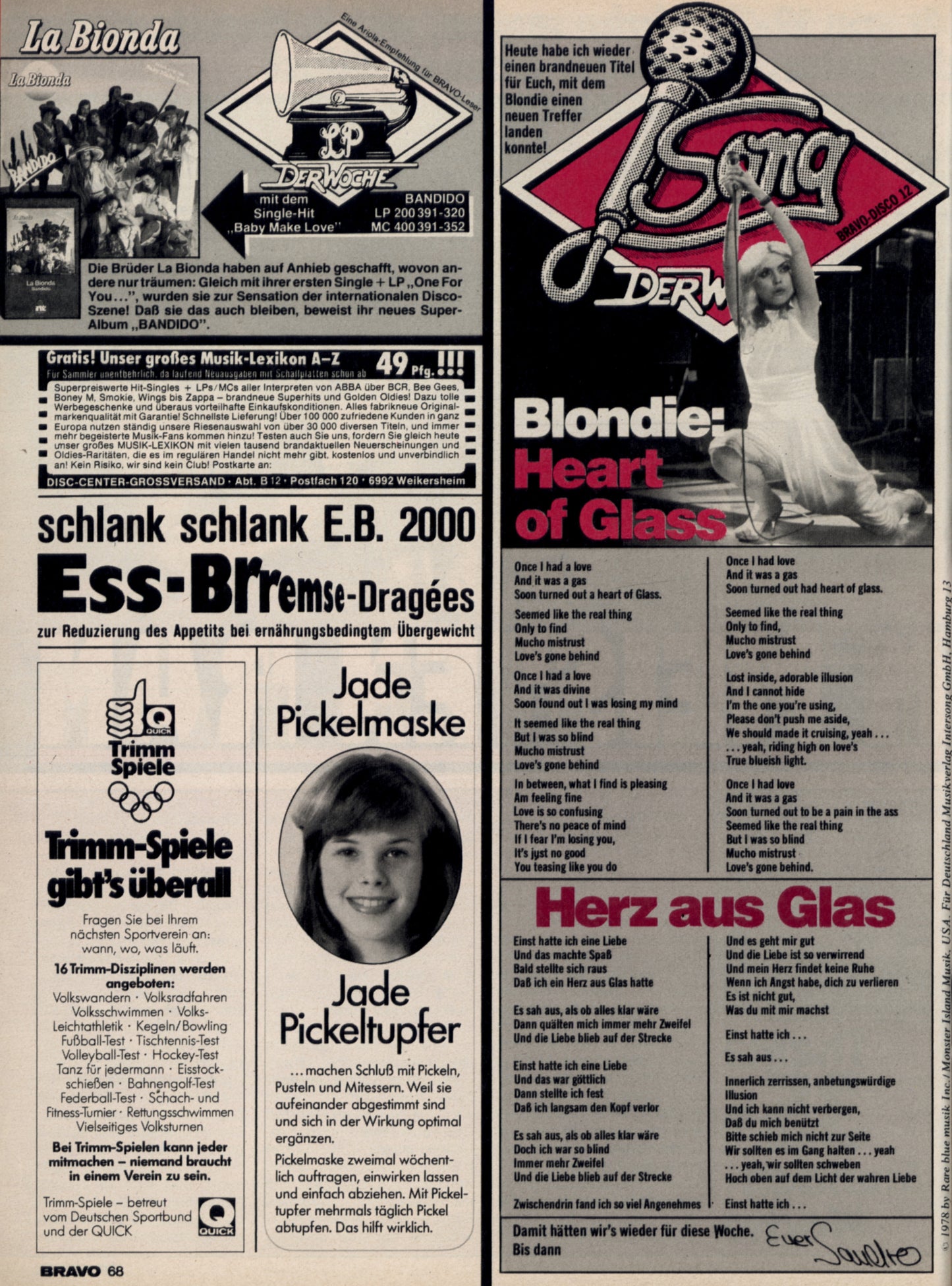 BRAVO Legenden Vol. 22 - BLONDIE