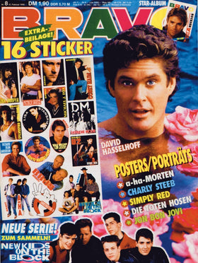 BRAVO Magazin 1990 – Alle Ausgaben einzeln als PDF-Download – Nr. 8