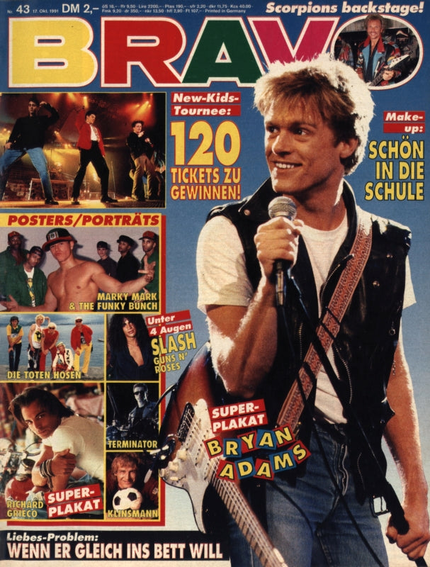 BRAVO - Alle Ausgaben des Jahres 1991 einzeln zum Download als PDF