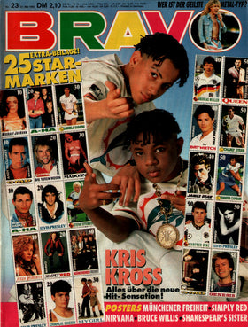 BRAVO Magazin 1992 – Alle Ausgaben einzeln als PDF-Download – Nr. 23