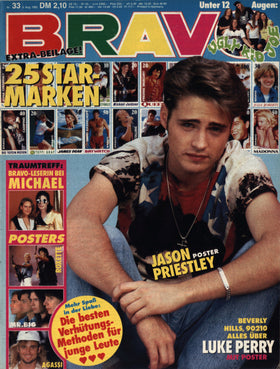 BRAVO Magazin 1992 – Alle Ausgaben einzeln als PDF-Download – Nr. 33