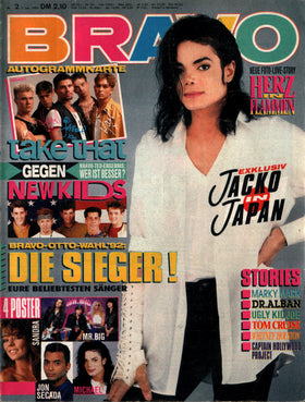 BRAVO Magazin 1993 – Alle Ausgaben einzeln als PDF-Download – Nr. 2