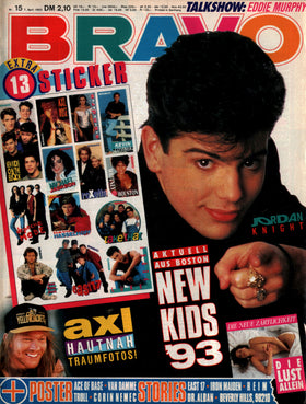 BRAVO Magazin 1993 – Alle Ausgaben einzeln als PDF-Download – Nr. 15