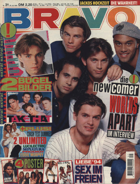 BRAVO Magazin 1994 – Alle Ausgaben einzeln als PDF-Download – Nr. 31