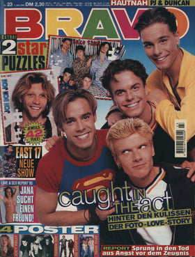 BRAVO Magazin 1995 – Alle Ausgaben einzeln als PDF-Download – Nr. 23