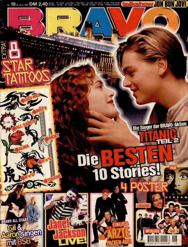 BRAVO - Alle Ausgaben des Jahres 1998 einzeln zum Download als PDF