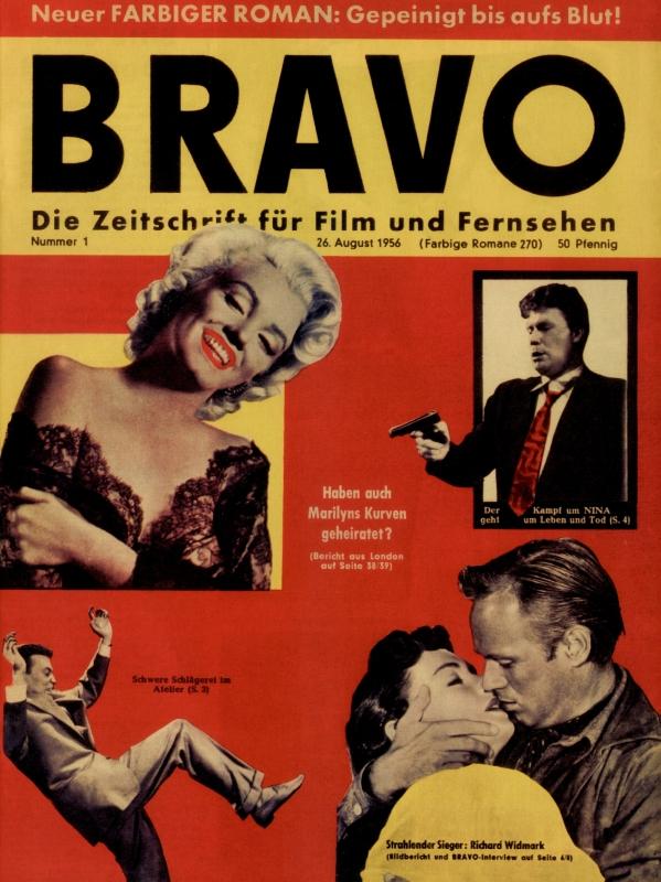 BRAVO Magazin - Alle Ausgaben von 1956 Nr. 01