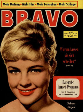 BRAVO Magazin 1960 – Alle Ausgaben einzeln als PDF-Download – Nr. 45