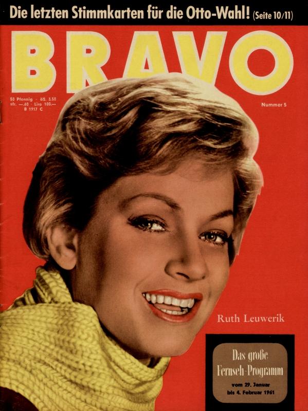 BRAVO Magazin - Alle Ausgaben von 1961 Nr. 05