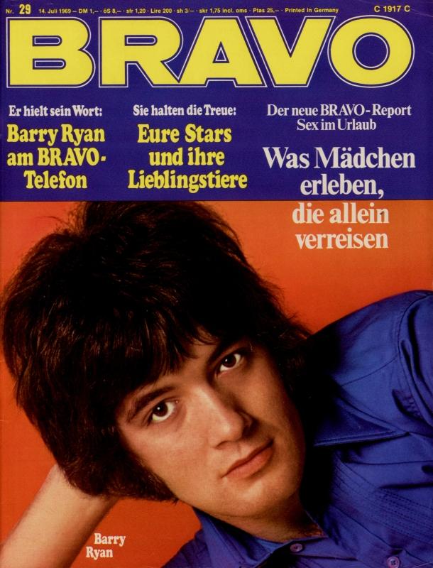 BRAVO Magazin - Alle Ausgaben von 1969 Nr. 29