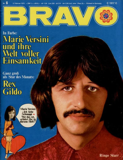 BRAVO Magazin - Alle Ausgaben von 1970 Nr. 06