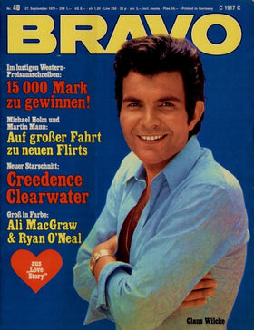 BRAVO Magazin 1971 – Alle Ausgaben einzeln als PDF-Download – Nr. 40