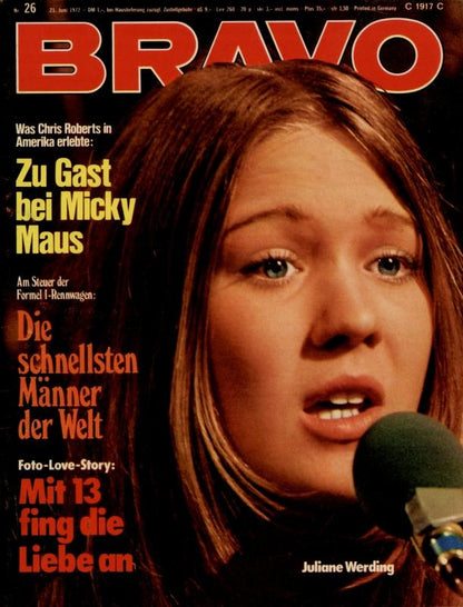 BRAVO Magazin - Alle Ausgaben von 1972 Nr. 26