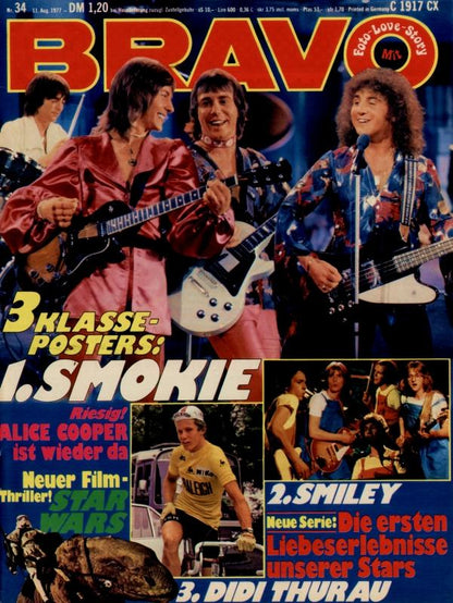 BRAVO Magazin - Alle Ausgaben von 1977 Nr. 34