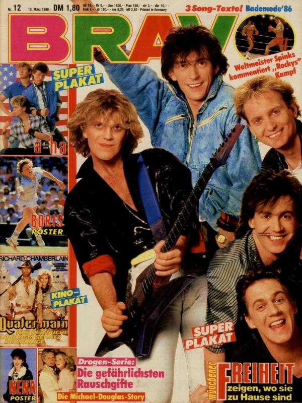 BRAVO Magazin - Alle Ausgaben von 1986 Nr. 12