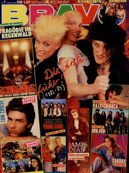 BRAVO Magazin - Alle Ausgaben von 1989 Nr. 07