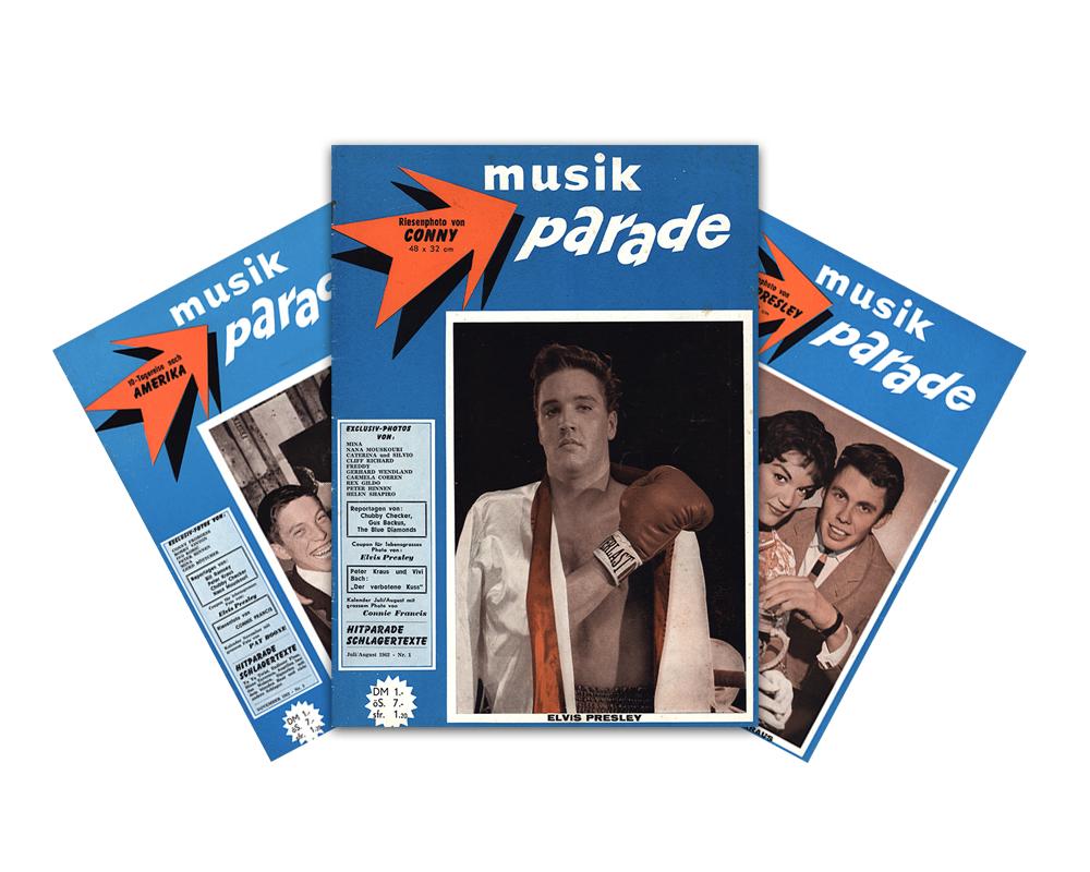 MUSIK PARADE Magazin - Alle Ausgaben von 1962 einzeln zum Download