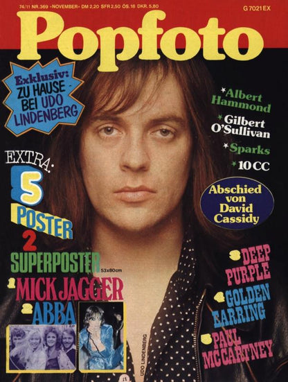 POPFOTO Magazin - Alle Ausgaben von 1974 Nr. 11