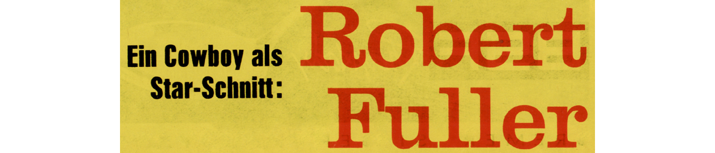 Robert Fuller als Starschnitt