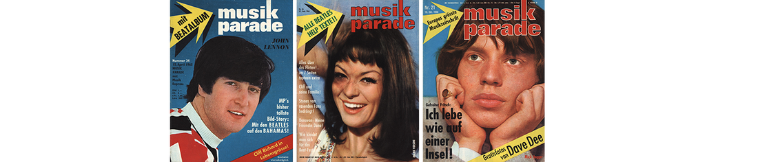 Titel der Zeitschrift musik parade