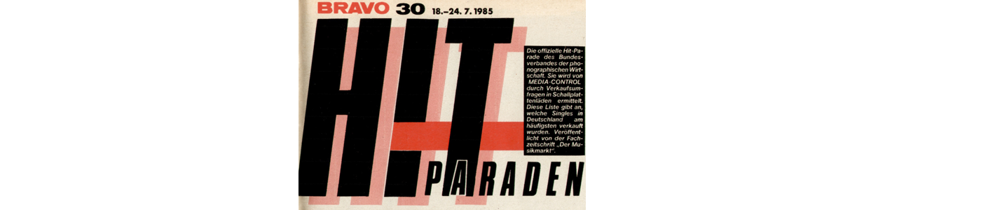 Charts – BRAVO-Charts vor 40 Jahren