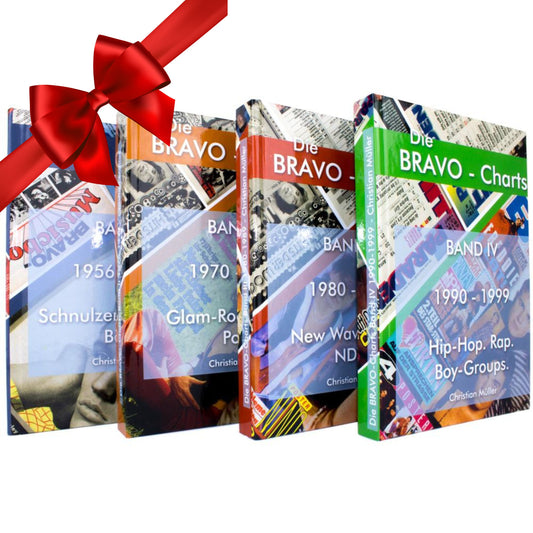 The BRAVO Charts Books Bundle - Volume 1 to 4 from 1956 to 1999