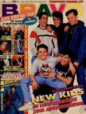 BRAVO Magazin 1990 – Alle Ausgaben einzeln als PDF-Download – Nr. 25