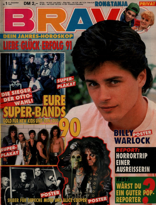 BRAVO Magazin 1991 – Alle Ausgaben einzeln als PDF-Download