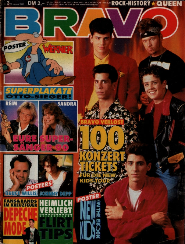 BRAVO - Alle Ausgaben des Jahres 1991 einzeln zum Download als PDF