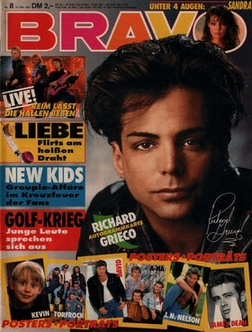 BRAVO Magazin 1991 – Alle Ausgaben einzeln als PDF-Download – Nr. 8