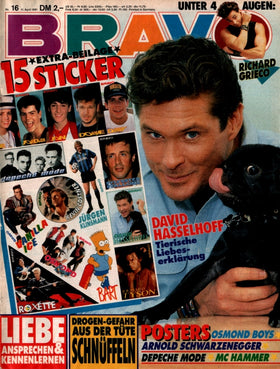 BRAVO Magazin 1991 – Alle Ausgaben einzeln als PDF-Download – Nr. 16