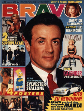 BRAVO Magazin 1991 – Alle Ausgaben einzeln als PDF-Download – Nr. 39