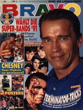 BRAVO Magazin 1991 – Alle Ausgaben einzeln als PDF-Download – Nr. 45