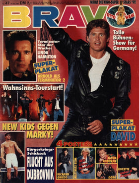 BRAVO Magazin 1991 – Alle Ausgaben einzeln als PDF-Download – Nr. 47
