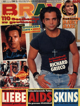BRAVO Magazin 1991 – Alle Ausgaben einzeln als PDF-Download – Nr. 52