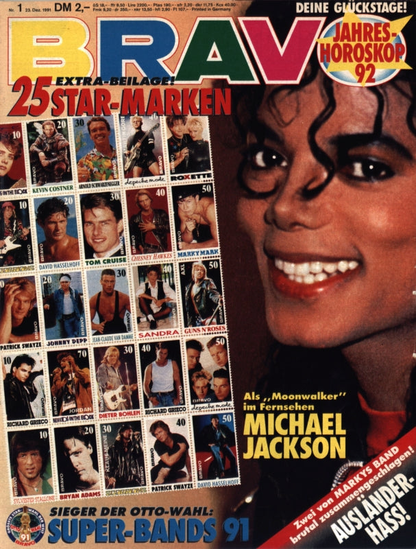 BRAVO Magazin 1992 – Alle Ausgaben einzeln als PDF-Download