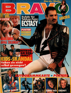 BRAVO Magazin 1992 – Alle Ausgaben einzeln als PDF-Download – Nr. 8