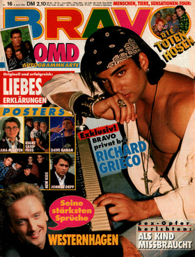 BRAVO Magazin 1992 – Alle Ausgaben einzeln als PDF-Download – Nr. 16