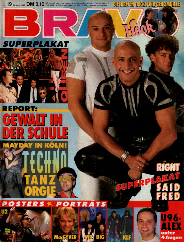 BRAVO Nr. 19 vom 29 avril 1992 – Titelseite: C'est vrai, dit Fred