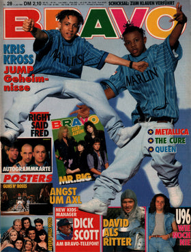 BRAVO Magazin 1992 – Alle Ausgaben einzeln als PDF-Download – Nr. 28