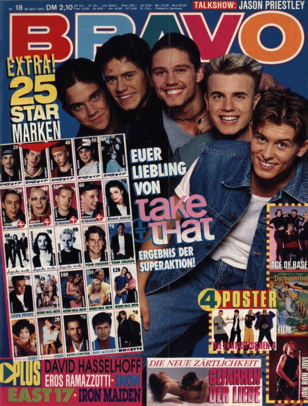 BRAVO Nr. 18 vom 29 avril 1993 – Titelseite: Prends ça