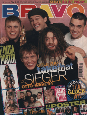 BRAVO Magazin 1995 – Alle Ausgaben einzeln als PDF-Download – Nr. 1