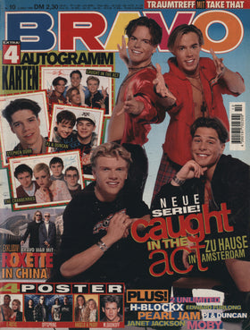 BRAVO Magazin 1995 – Alle Ausgaben einzeln als PDF-Download – Nr. 10
