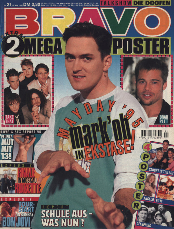 BRAVO Nr. 21 vom 18 mai 1995 – Titelseite: Marque « Oh »