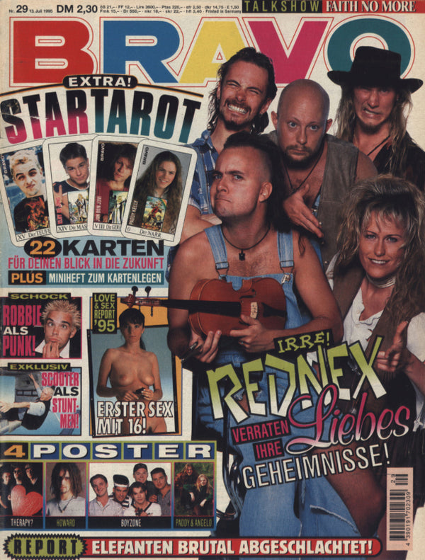 BRAVO Nr. 29 vom July 13, 1995 – Titelseite: Rednex
