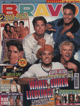 BRAVO Magazin 1995 – Alle Ausgaben einzeln als PDF-Download – Nr. 39