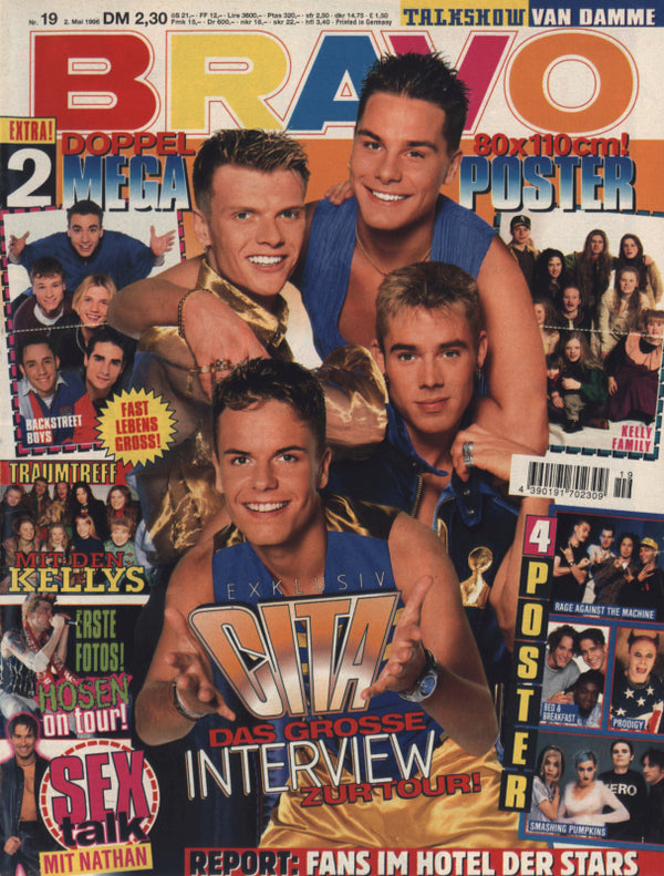 BRAVO Nr. 19 vom 02.05.1996 – Titelseite: Caught In The Act