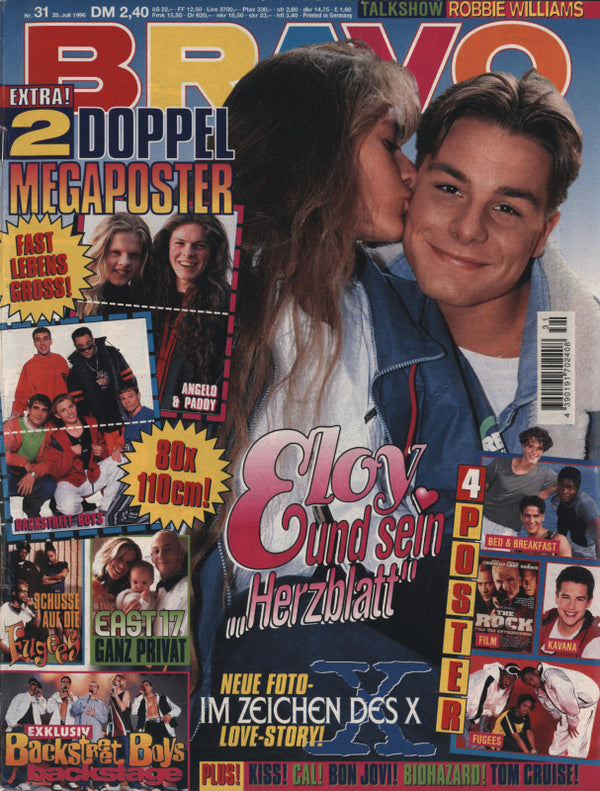 BRAVO Nr. 31 vom 25 juillet 1996 – Titelseite: Eloy de Jong