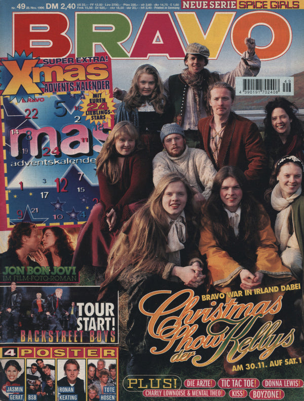 BRAVO Nr. 49 vom 28.11.1996 – Titelseite: Kelly Family