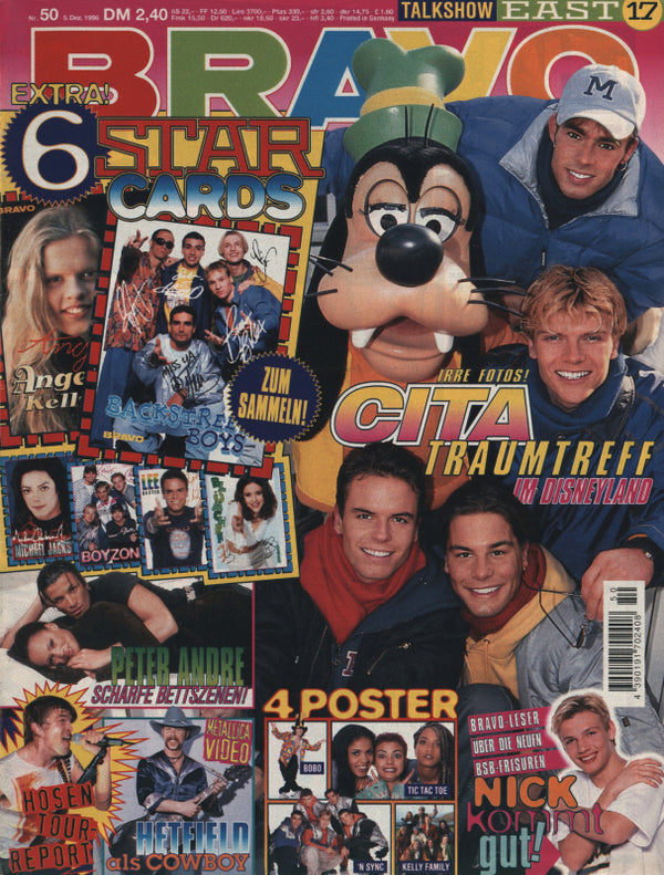 BRAVO Nr. 50 vom 05.12.1996 – Titelseite: Caught In The Act